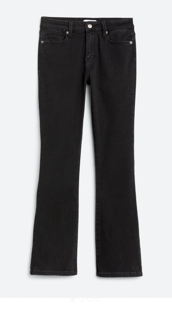 Pistola High Rise Boot Cut Jean Black Size 14
